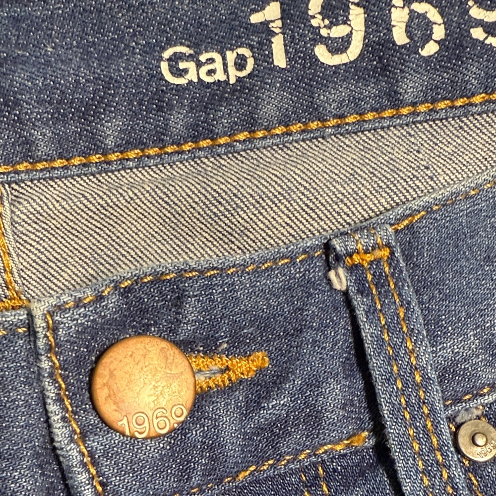 GAP Women's Classic Blue ppBoyfriend Jeans - Picture 5 of 6